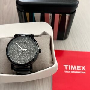Crystal Timex watch